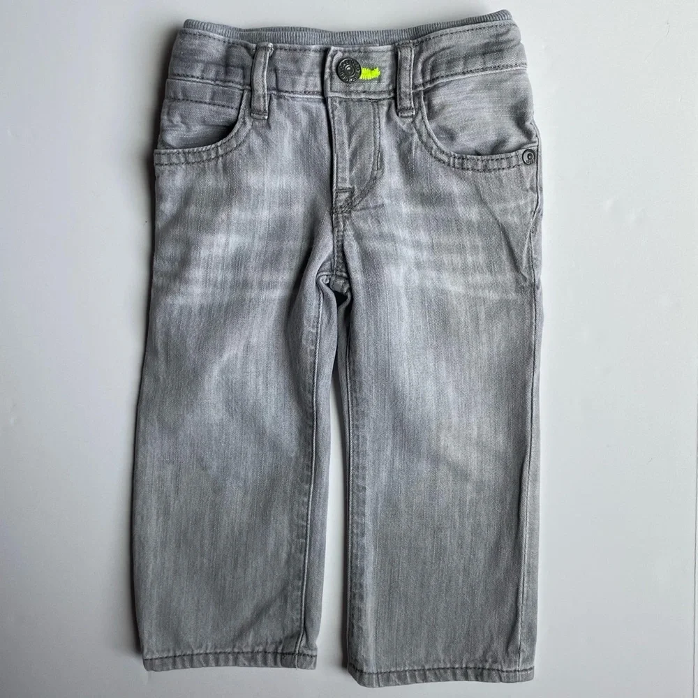 Gap Gray Jeans in Size 6-12 Months Baby Boys Comfy Waist Gapkids Pants